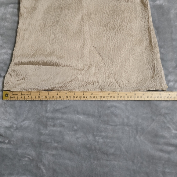 Antonio Melani Cream Color Sleeveless Size XS Silk Dress Blouse With Jewels - Picture 11 of 15